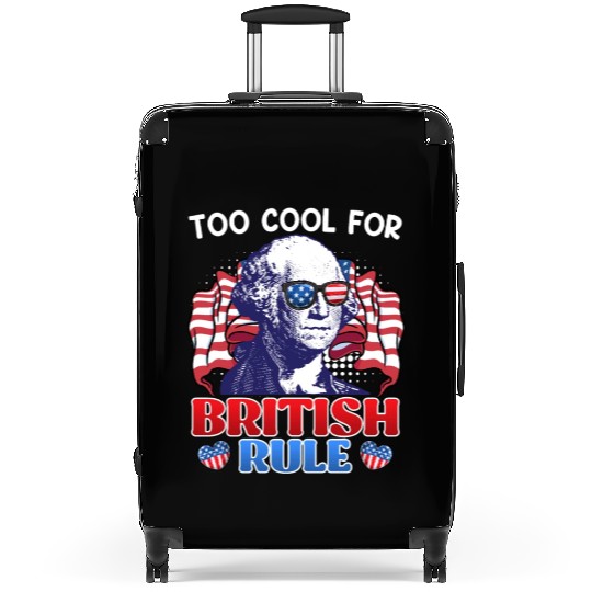 Too cool for British rule George Washington Suitcases