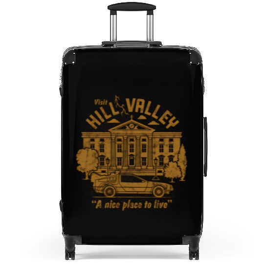 Back To The Future Visit Hill Valley A e Place To Suitcases