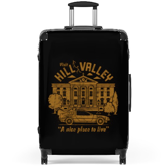 Back To The Future Visit Hill Valley A e Place To Suitcases