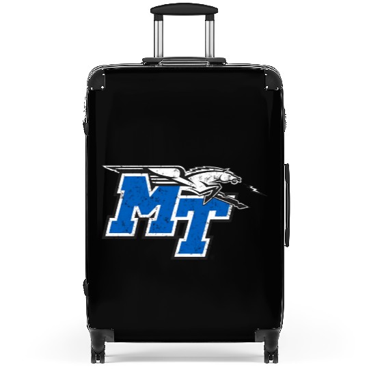 Middle Tennessee State e Raiders Distressed Suitcases