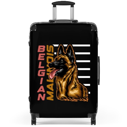 Belgian Malinois Suitcases