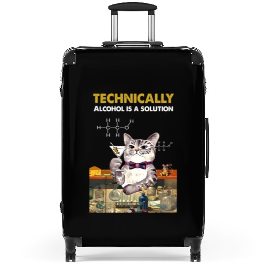 Techally Alcohol Is A Solution Chemistry Suitcases