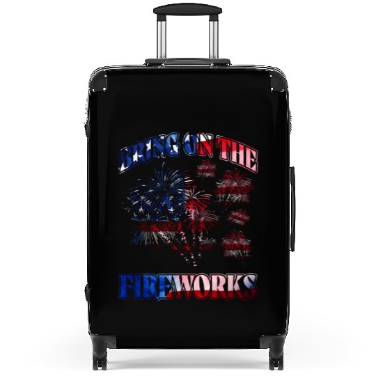 Bring on the Fireworks Suitcases