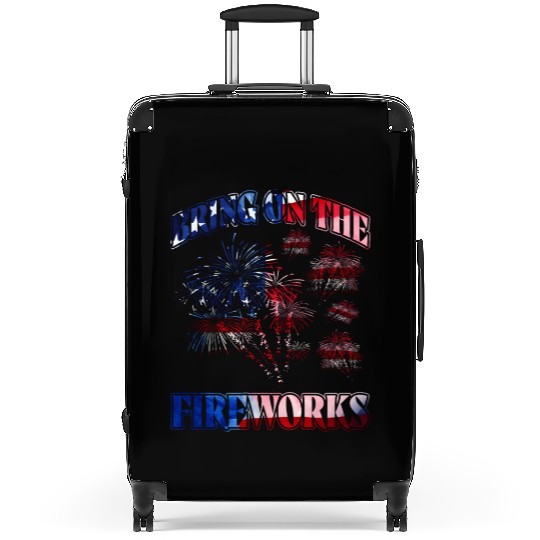 Bring on the Fireworks Suitcases