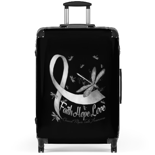 Faith Hope Love Charcot Marie Tooth Awareness Suitcases