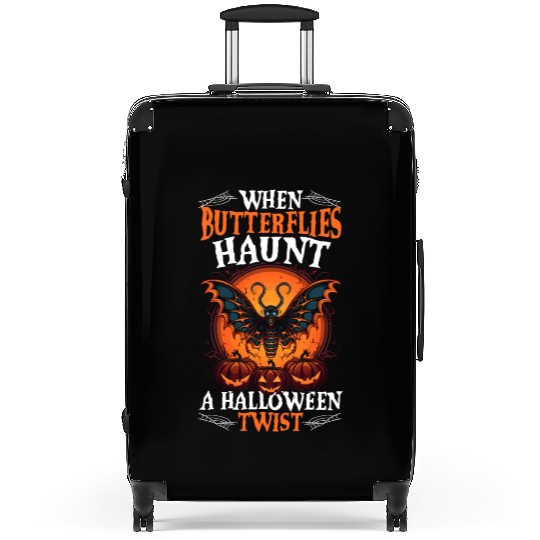 Butterfly Halloween Trick Or Treat Insect Lover Suitcases
