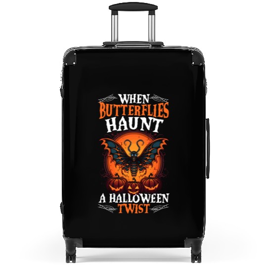 Butterfly Halloween Trick Or Treat Insect Lover Suitcases