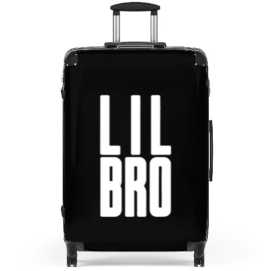 Lil Bro - Siblings Men Kids Adult Fraternity Littl Suitcases