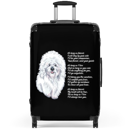 Bichon Frise Suitcases