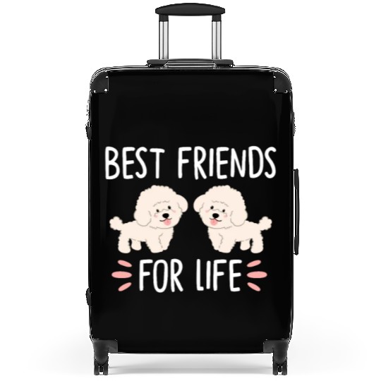 Best Friends For Life, Bichon Frise Suitcases