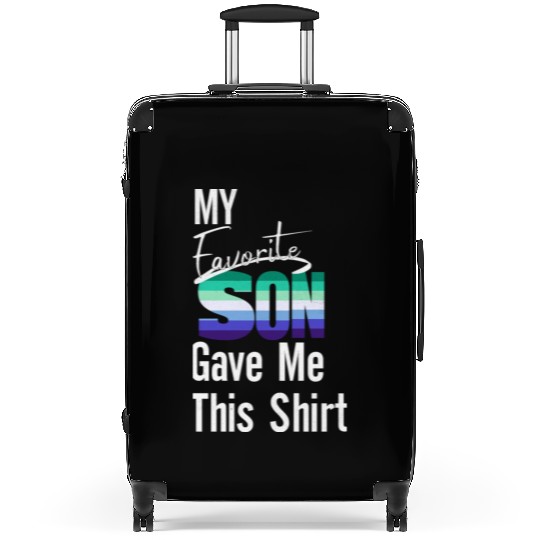 My Favorite Son Gave Me This Suitcases Pride Gay Men F