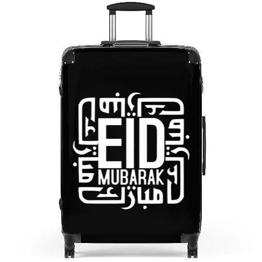 Pocket Side Eid Mubarak After Ramadan Dad Mom Eid Suitcases
