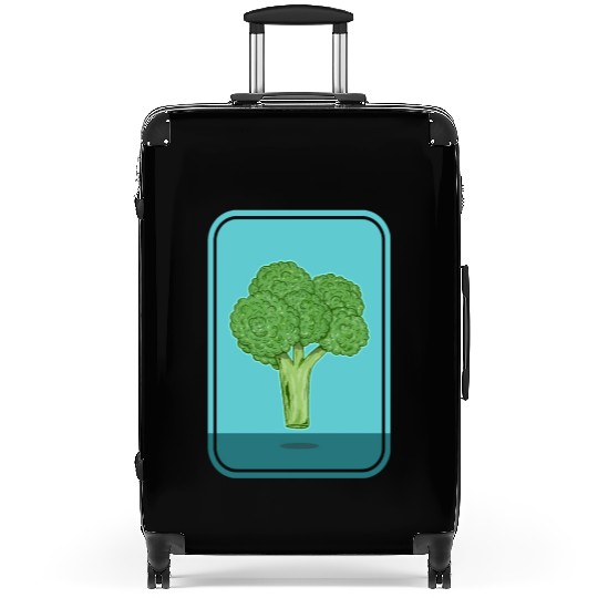 I love broccoli Suitcases