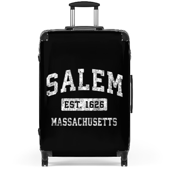 Salem Massachusetts Ma Established Sports Suitcases