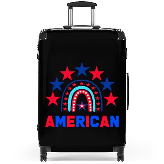 American Independence Day Love America Patriot Suitcases