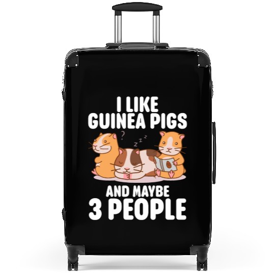 Guinea Pig Gift Quote Guinea Pig Lover Suitcases