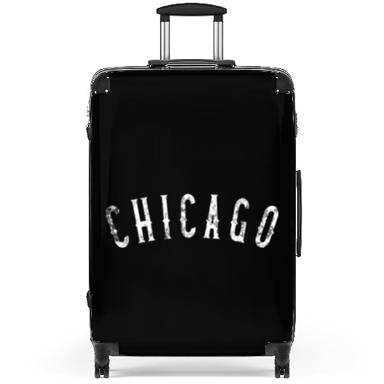 Chicago Distressed Suitcases