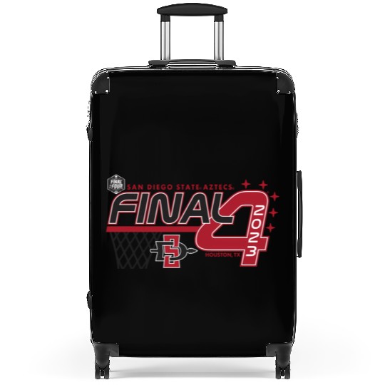 San Diego State Aztecs Final Four 2023 Baetball Suitcases