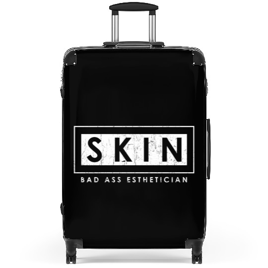 Skin Bad Ass Esthetician Skincare Esthetician Suitcases