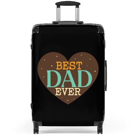 best dad ever Suitcases