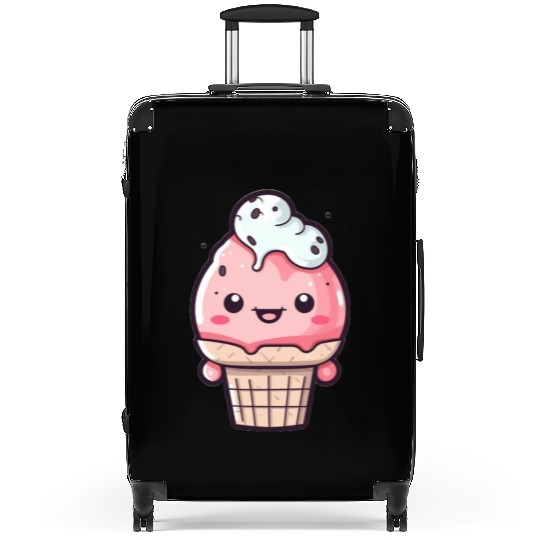 Embrace the Sweetness of our Cute Soft Ice Cream Suitcases