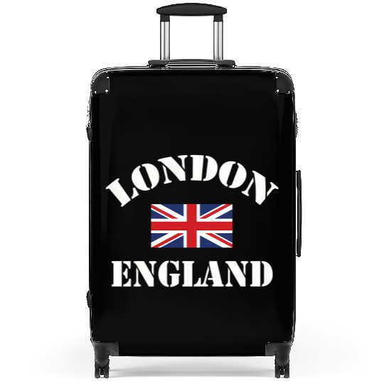 London England Tourist Suitcases