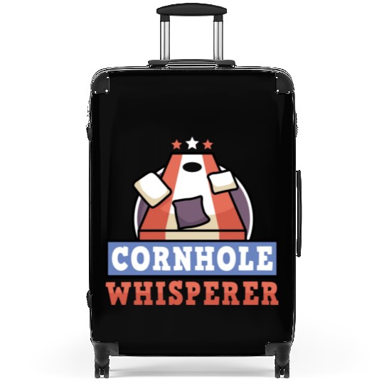 Cornhole Whisperer Bean Bag Lover Suitcases