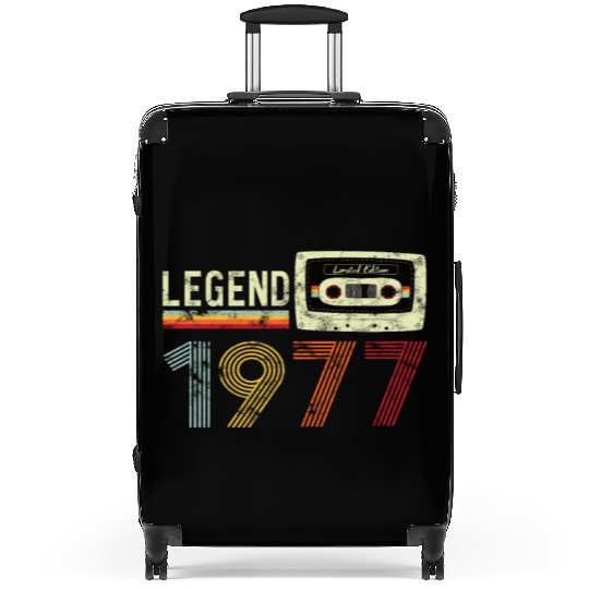 1977 Geburtstag Vintage Cassette Suitcases
