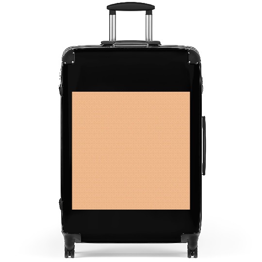 Retro Orange Pattern Suitcases