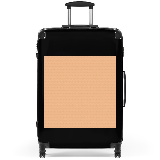 Retro Orange Pattern Suitcases