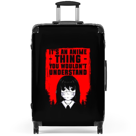 Manga Senpai Anime Suitcases