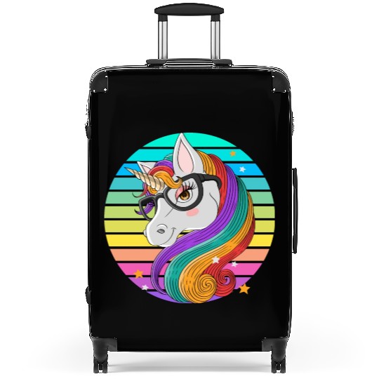 Funny Unicorn Suitcases