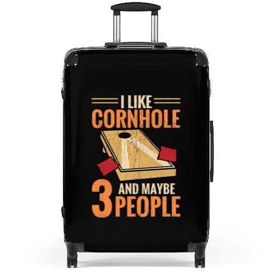 Funny Corn Hole Suitcases
