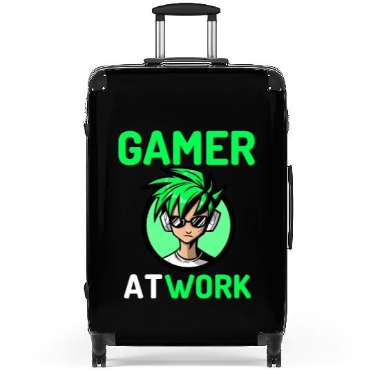 Gamer At Work travel nature Suitcases