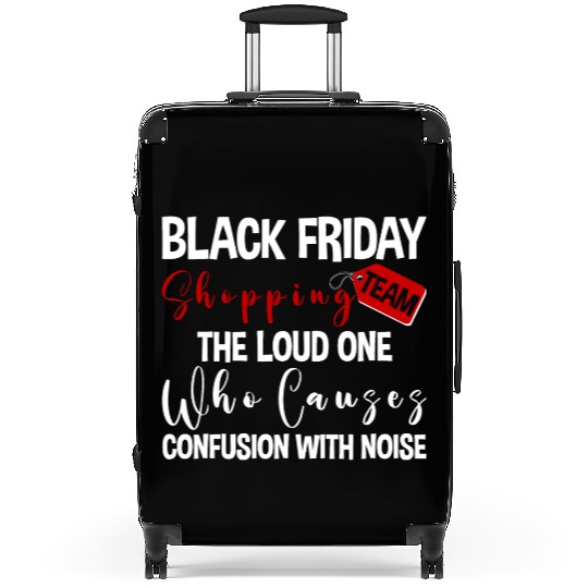 Black Friday Shopping Team 2 Suitcases