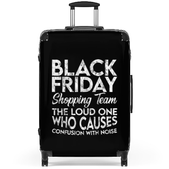 Black Friday Shopping Team 3 Suitcases
