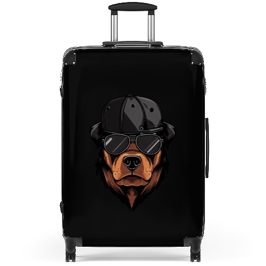 Rottweiler Gangster Suitcases