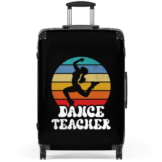 Dance Teacher Teach Dancer Dancing Class Suitcases