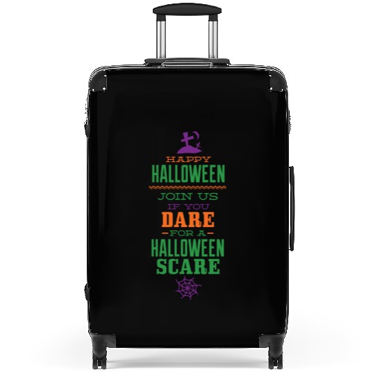 Join Us If You Dare For A Halloween Scare boy Suitcases