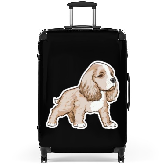 Cavalier King Charles Spaniel Suitcases