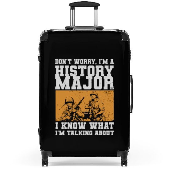 I'm A History Major - WW2 Enthusiast Suitcases
