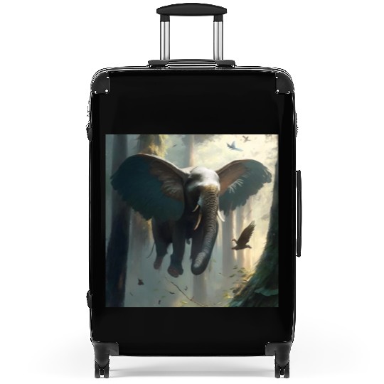 The flying elephant  D83D DC18 Suitcases