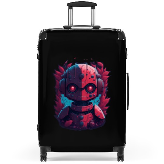 Ninja robot nice Suitcases AI design