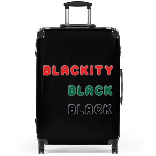 Blackity Black Black Suitcases