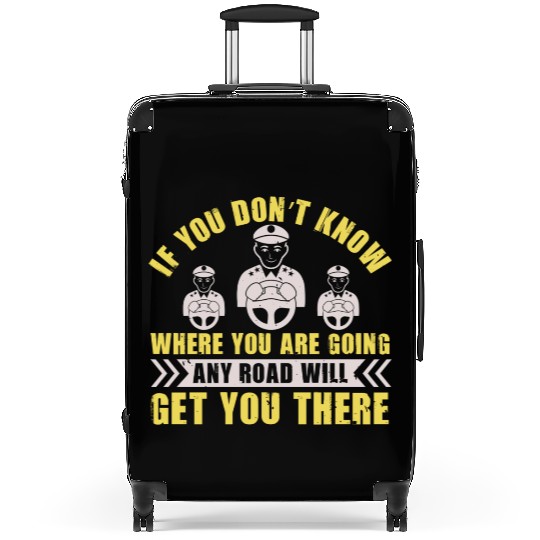 US Truck driver Gift Suitcases