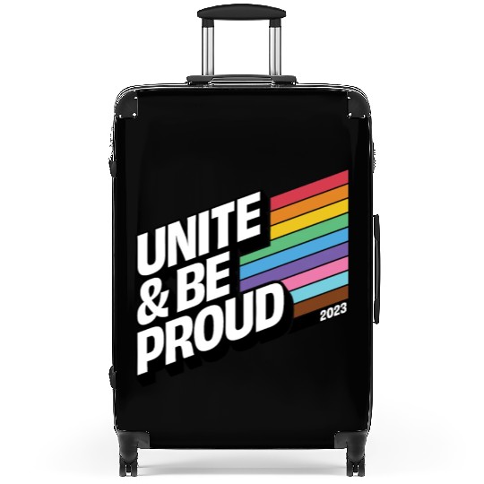 Unite And Be Proud Suitcases