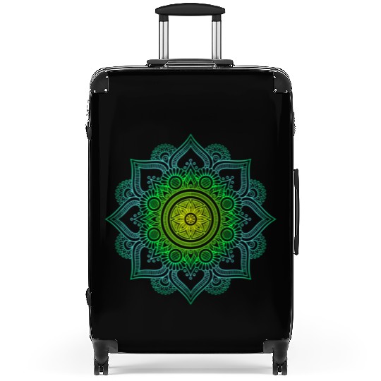 mandala time Suitcases
