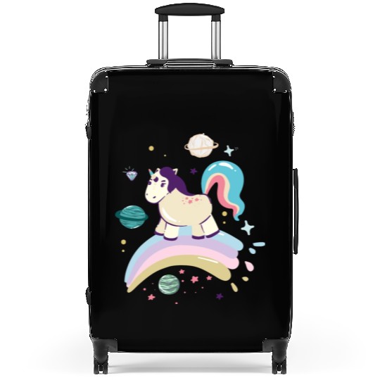 Unicorn rainbow Suitcases