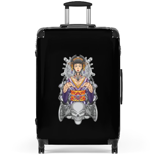 Geisha machine automotive Suitcases