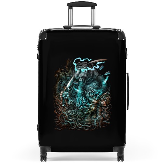Mutant Tiger VS Samurai Suitcases